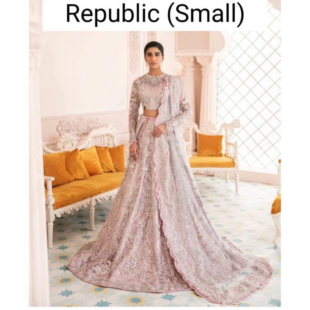 Pakistani/Indian Republic Womenswear wedding dress